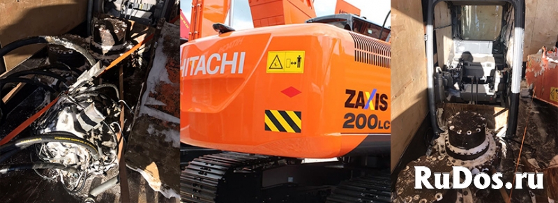 Hitachi zx200, zx210 zx230 запчасти оригинал бу, новые фото