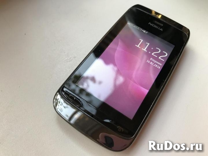Новый Nokia Asha 308 Black (2-сим,комплект) изображение 3
