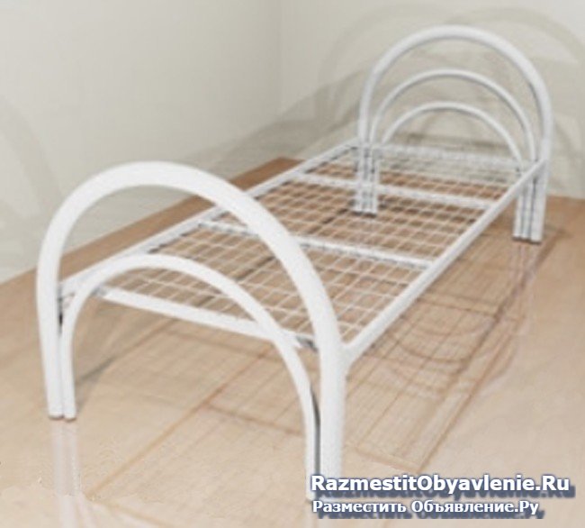 Металлические одноярусные кровати для больниц, кро фото