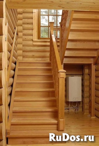 Лестницы деревянные изображение 3
