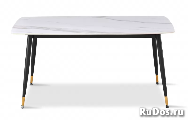 Стол обеденный Рио DT-2849.2, белый мрамор фотка