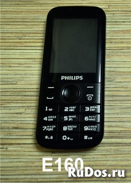 Philips Xenium E160 Black (оригинал,2-сим) фото