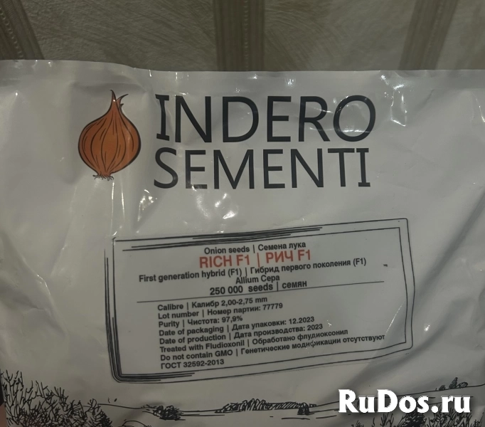 Семена лука RICH F1 INDERO SEMENTI (Италия) фотка