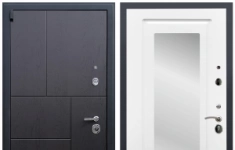 Входные двери для квартир Дверь входная Армада Бастион МДФ панель 16 мм ФЛ-290 Дуб фактурный шоколад / МДФ 16 мм ФЛЗ-120 Ясень белый картинка из объявления