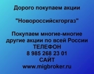 Покупаем акции ОАО Новороссийскгоргаз картинка из объявления
