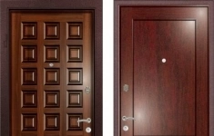 Дверь входная (стальная, металлическая) Ле-Гран (Легран) Массив/Массив + Шпон Египет quot;Махагонquot; Kale252 + Kale257 картинка из объявления
