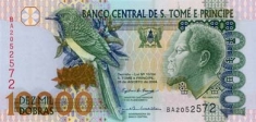 Банкнота островов Сан Томе и Принсипе картинка из объявления