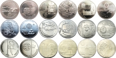 Португальские юбилейные монеты 2,5 и 5 евро картинка из объявления