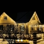 Декоративное и новогоднее освещение домов и территорий картинка из объявления