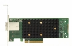 Контроллер SAS LSI MegaRAID SAS 9400-8e SGL 05-50013-01 (PCIe 3.1 x8 LP, Tri-Mode SAS/SATA/NVMe 12G HBA, 8port(2*ext SFF8644), 3408 IOC) картинка из объявления