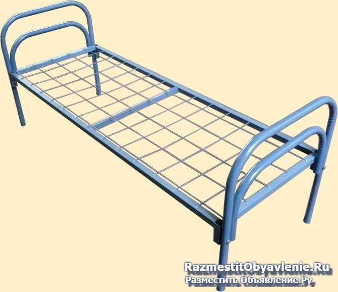 кровати металлические для больницы, кровати дешево изображение 4