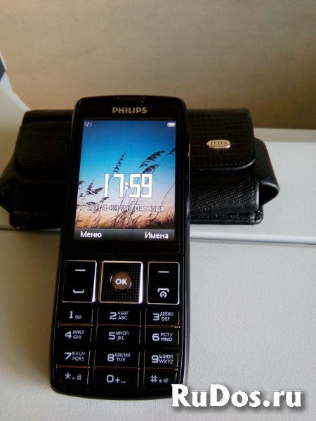 Новый Philips X5500 Black (оригинал,2-сим.карты) фото