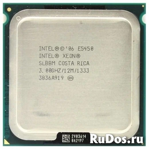 Процессор Intel Xeon E5450 б/у в рабочем состоянии фото