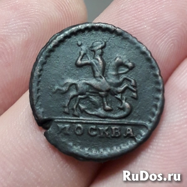 Продам монету 1 копейка 1728 г. москва. Петр II фотка