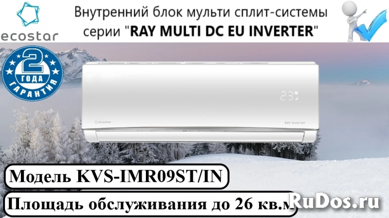 Внутренний блок сплит-системы серии "RAY MULTI DC EU INVERTER" KV фото