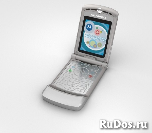 Motorola RAZR V3 White (оригинал, комплект) изображение 8
