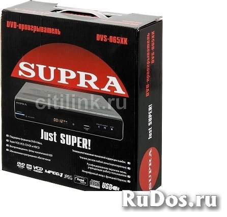 Продаю надёжный плеер  SUPRA DVS -055 XK изображение 3