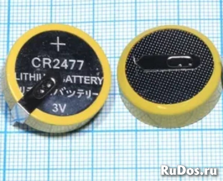 Батарейки  CR2477: 3 в, 1 а.ч фото
