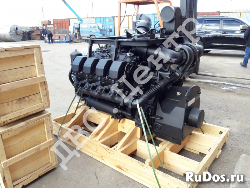 Двигатель ТМЗ 8486.10-02 (420 л.с.) для бульдозера Komatsu D355A фото