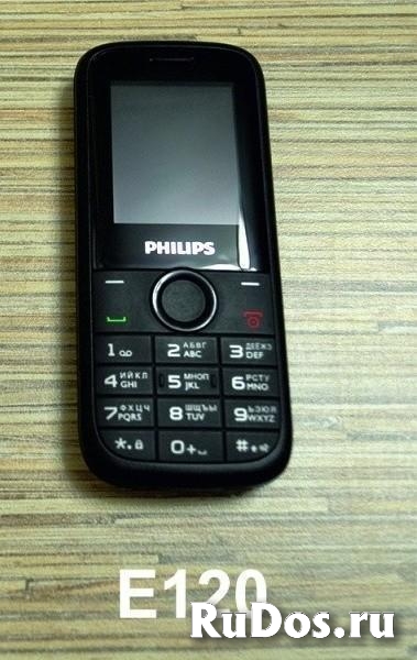 Philips E120 Black (2-сим,Ростест,оригинал) фото