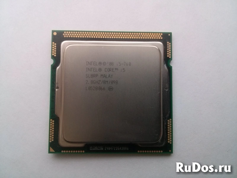 Процессор Intel i5-760 фото
