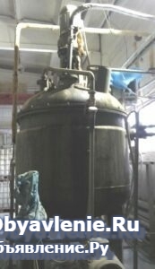 Реактор нержавеющий, объем — 3,2 куб.м., рубашка, фото