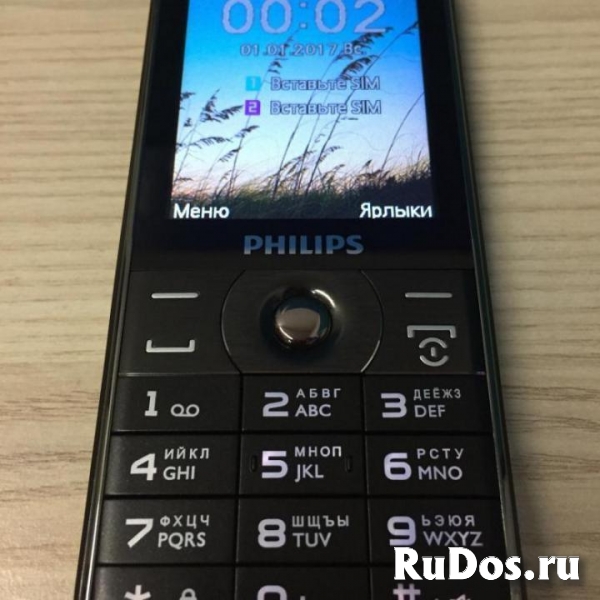 Новый Philips E570 Black (оригинал,комплект) изображение 4