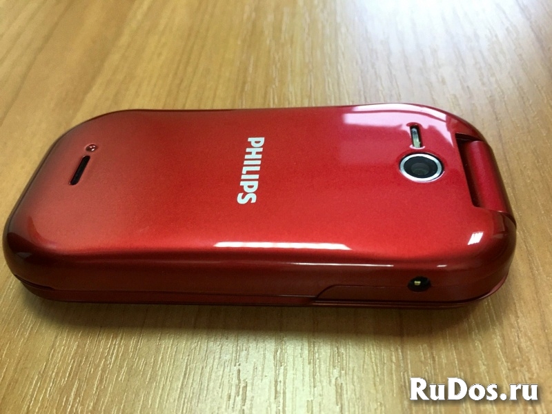 Мобильный телефон Philips E320 Red, поддержка 2sim-карт фотка
