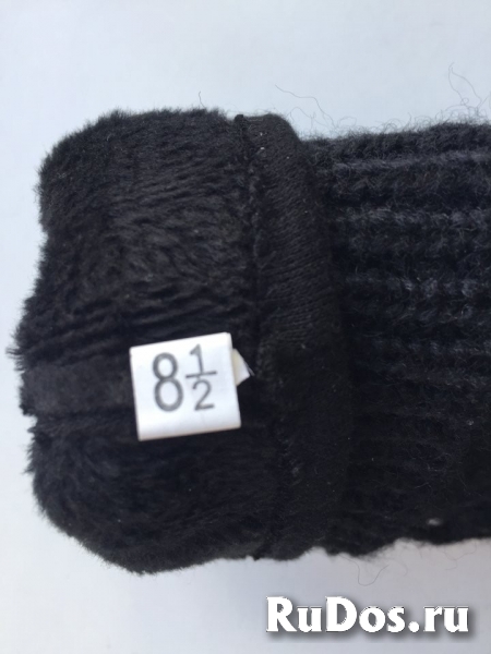 Перчатки новые 44 46 черные теплые верх съемный вязаные аксессуар изображение 5