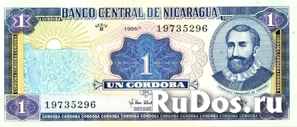 Банкнота Никарагуа фото