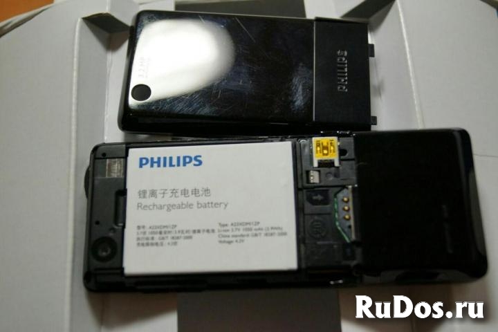 Новый Philips Xenium X550 Black (Ростест,комплект) изображение 3