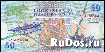 Банкнота островов Кука фото