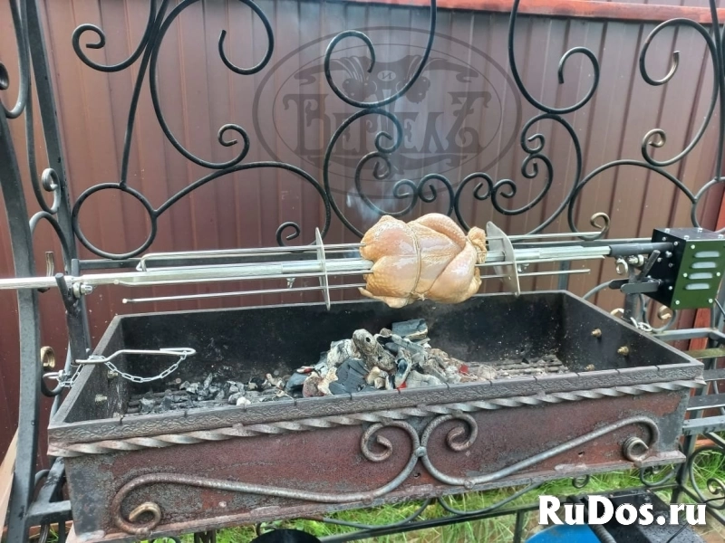 Вертел для жарки мяса на углях фото