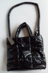 сумка хозяйственная, чёрная, из синтетической плащёвки "болонья" картинка из объявления