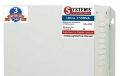 Стабилизатор напряжения однофазный Systems Ultra-M 7500 (6 кВт) картинка из объявления