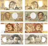 Банкноты Франции картинка из объявления