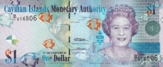 Банкнота Каймановых островов. картинка из объявления