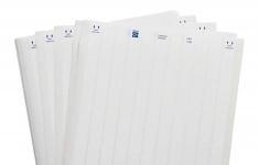 Самоклеящиеся этикетки Brady LAT-6-747-10 на листах А4, 25.4 х 6.35 мм, белые {brd29715} картинка из объявления