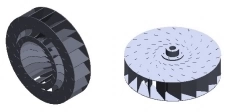 Рабочее колесо для термокамеры Техтрон+, аналог картинка из объявления