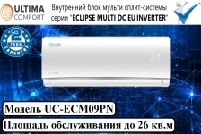 Внутренний блок сплит-системы серии "ECLIPSE MULTI DC EU INVERTER картинка из объявления