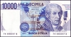 Банкнота Италии