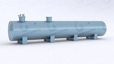 Горизонтальные стальные резервуары РГС, РГДС для нефтепродуктов картинка из объявления
