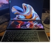Ноутбук I7 8/16ядер 2 экрана сенсорный 64Гб/2Тб метал картинка из объявления