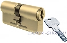 Цилиндр EVVA MCS ключ/ключ, латунь, 56х56 картинка из объявления