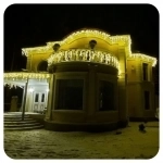 Новогоднее освещение дома территории Ростов-на-Дону картинка из объявления