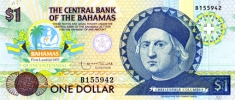 Банкнота Багамских островов