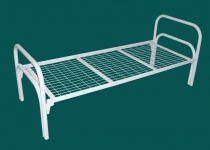 Прочные двухъярусные кровати металлические с ДСП спинками картинка из объявления