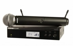 SHURE BLX24RE/SM58 M17 - рэковая вокальная радиосистема С ручным микрофоном SM58 картинка из объявления