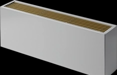 Настенные конвекторы Коралл (высота панели - 250 мм) Тип подключения Донное (нкнн) с с алюминиевой решеткой Длина конвектора 1800 картинка из объявления
