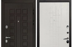 Senator ФЛ-289 Тетрис цвет Белый ясень входные стальные двери в квартиру картинка из объявления